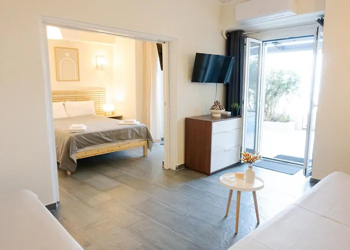 דירה Sea La Vie - Beachfront Retreat לוטראקי